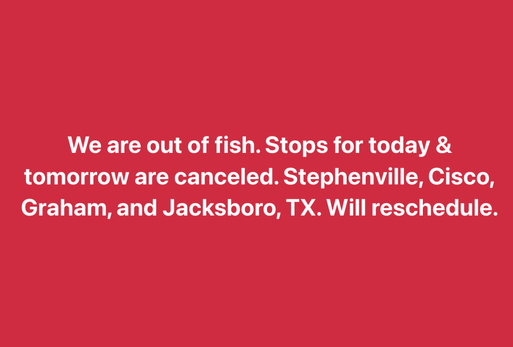 Cancelled Stops